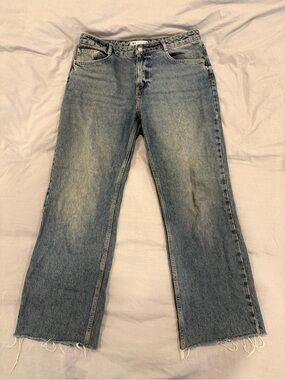 Zara TRF Wide Leg Jeans